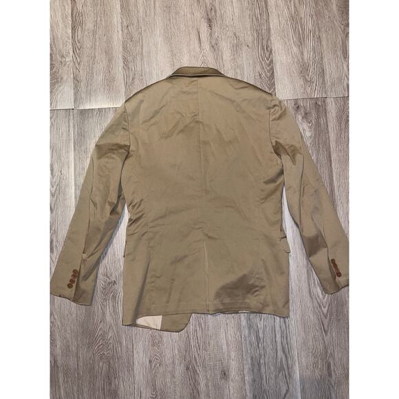 Jaspal Man - Modern Fit Cotton Blazer / 38R / khaki - Picture 2 of 8